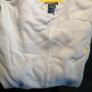 Medium Mens Polo Long Sleeve Shirt